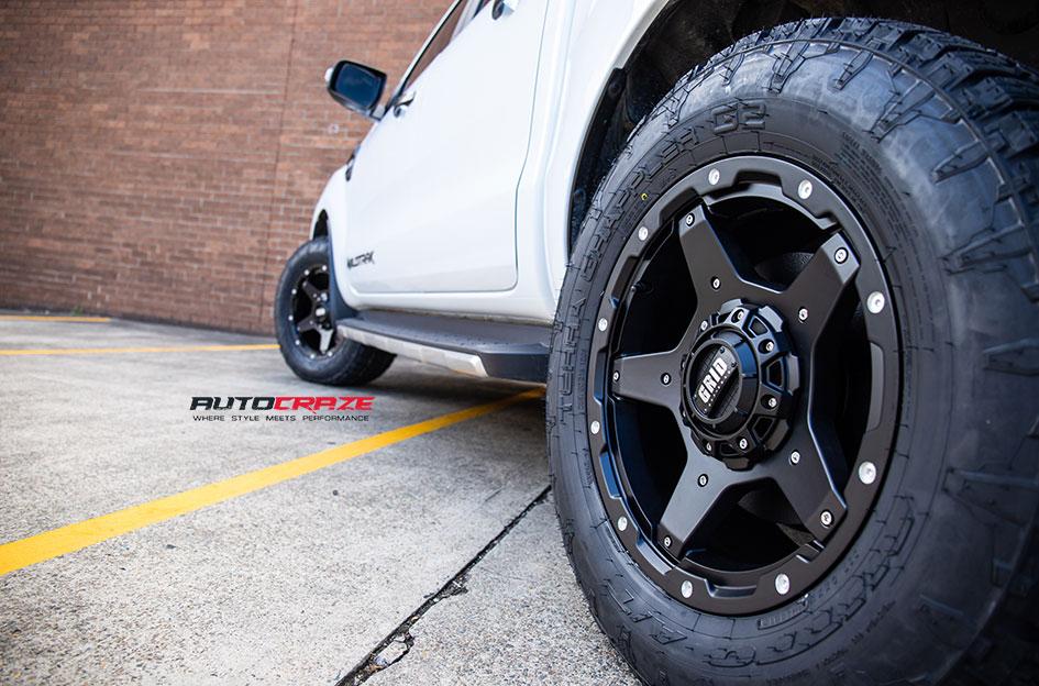 FORD RANGER GD04 MATTE BLACK